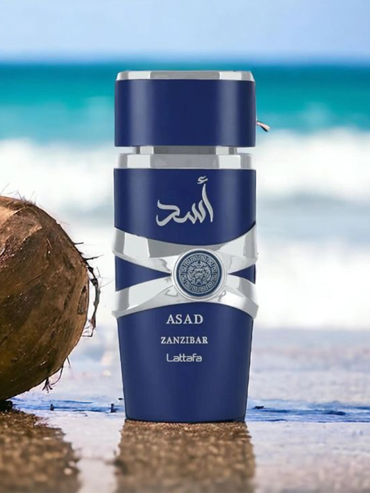 Asad Zanzibar original lattafa eau de parfum men 100 ml