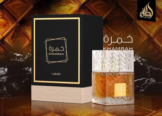 Khamrah  lattafa original eau du parfum unisex 100 ml
